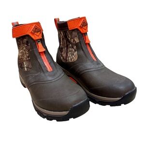 Muck Company Men’s Mossy Oak Breakup Country Camo Apex Mid Zip Ankle Boots 11